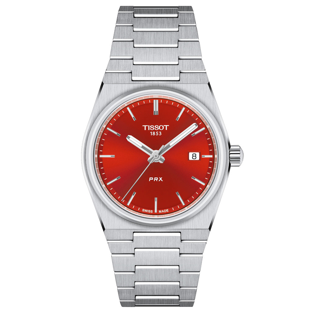 PRX 35MM Red Stainless Steel