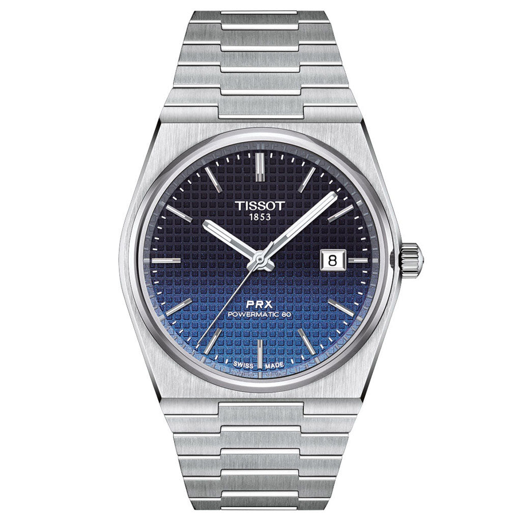 PRX 40MM Powermatic 80 Gradient Black-Blue Stainless Steel