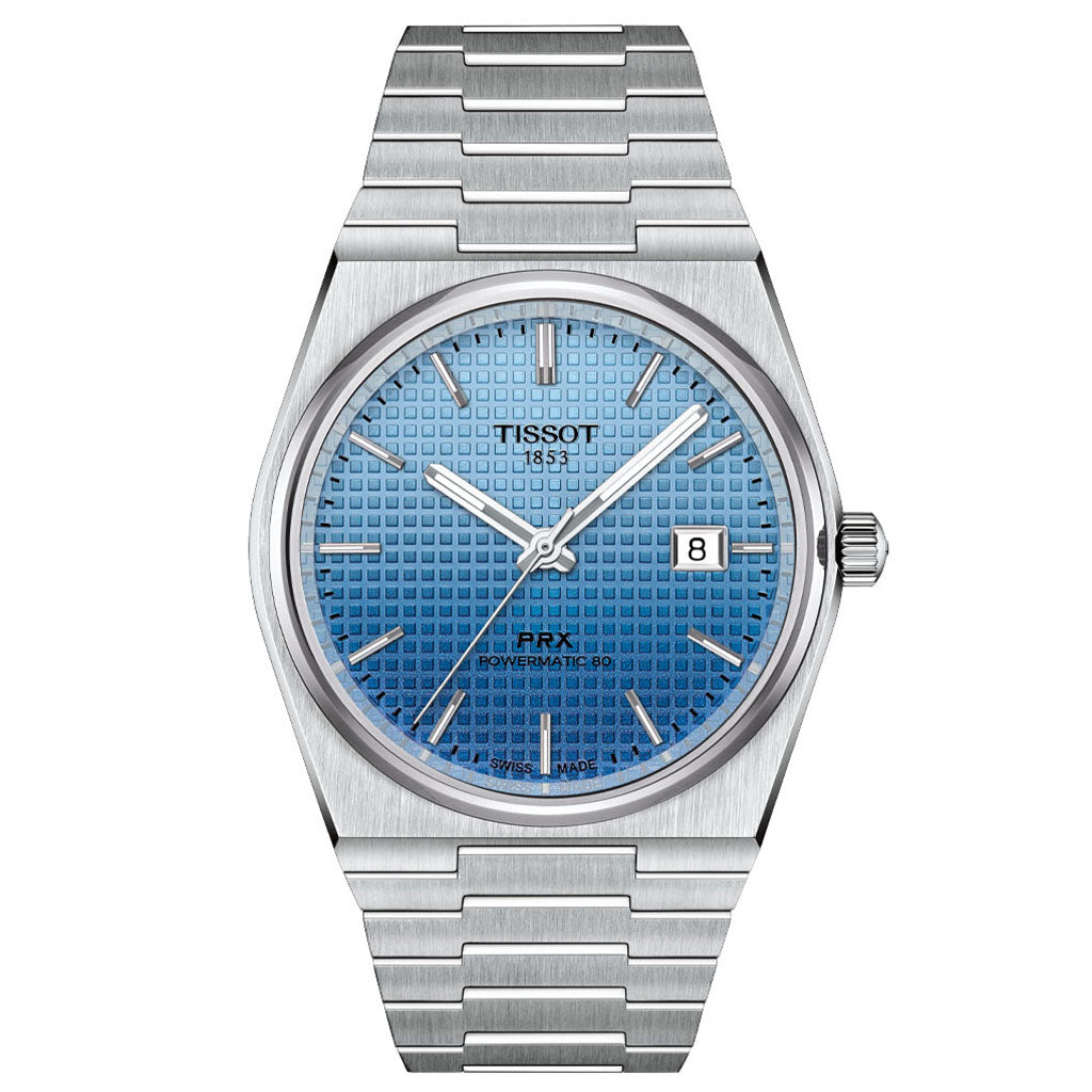 PRX 40MM Powermatic 80 Gradient Iceblue Stainless Steel