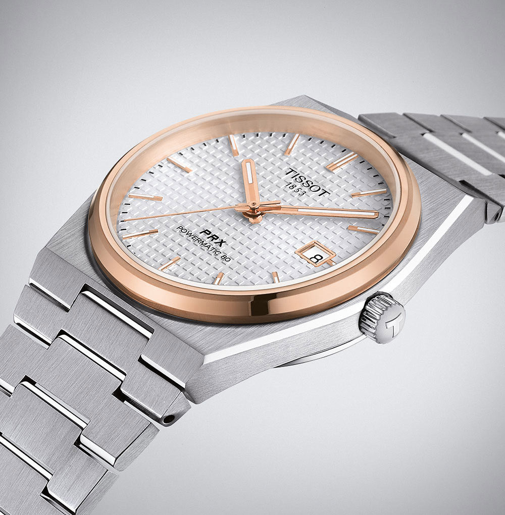 PRX 40MM Powermatic 80 Silver Stainless Steel