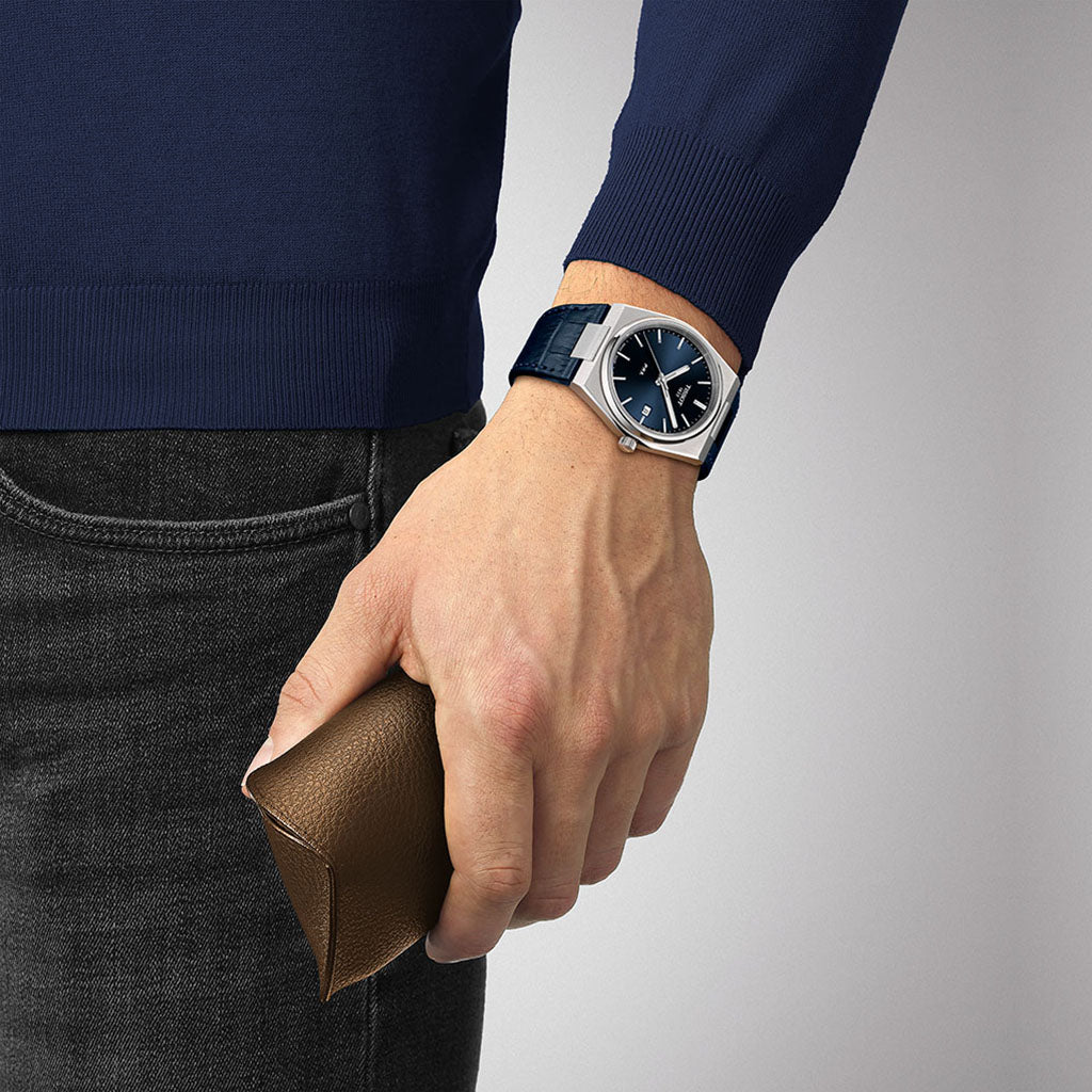 PRX 40MM Blue Leather Blue