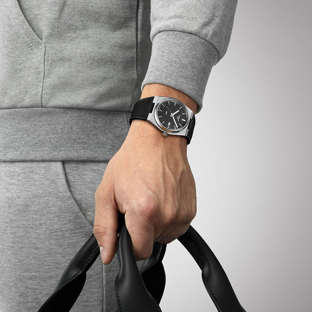 PRX 40MM Black Rubber Black