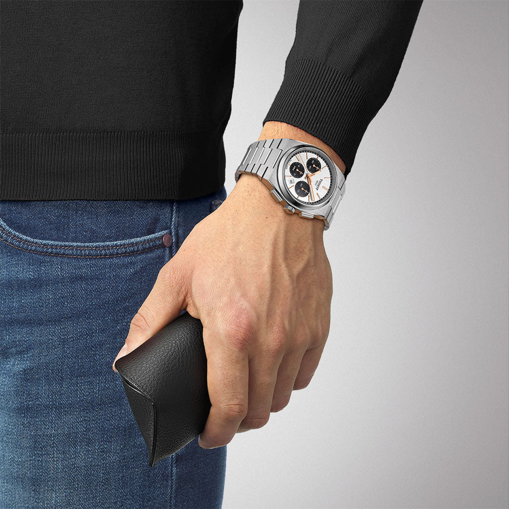 PRX 42MM Automatic Chronograph Silver Stainless Steel (Ausstellungsstück)