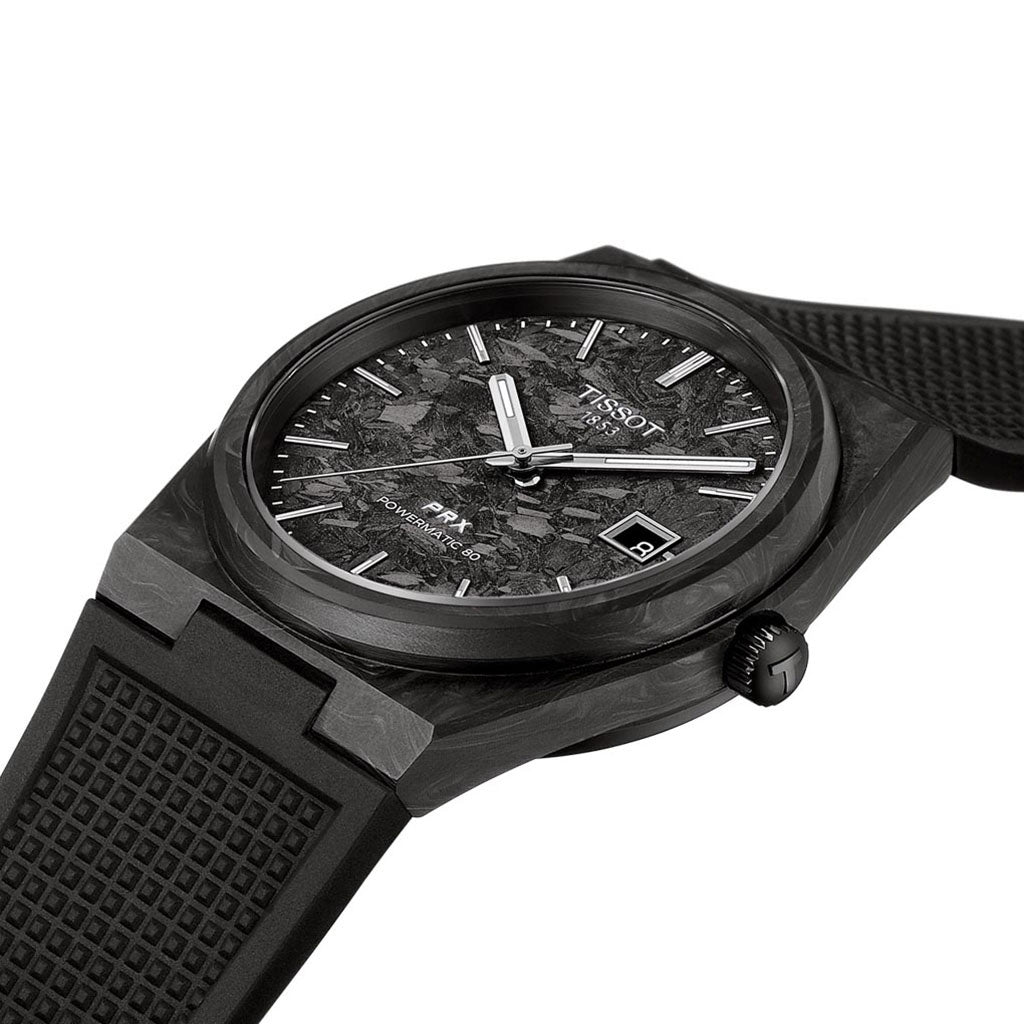 PRX 40MM Powermatic 80 Carbon Black