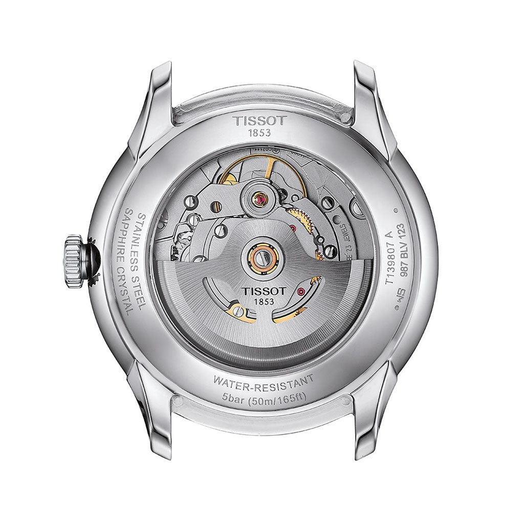 Chemin des Tourelles 39MM Powermatic 80 Blue Leather
