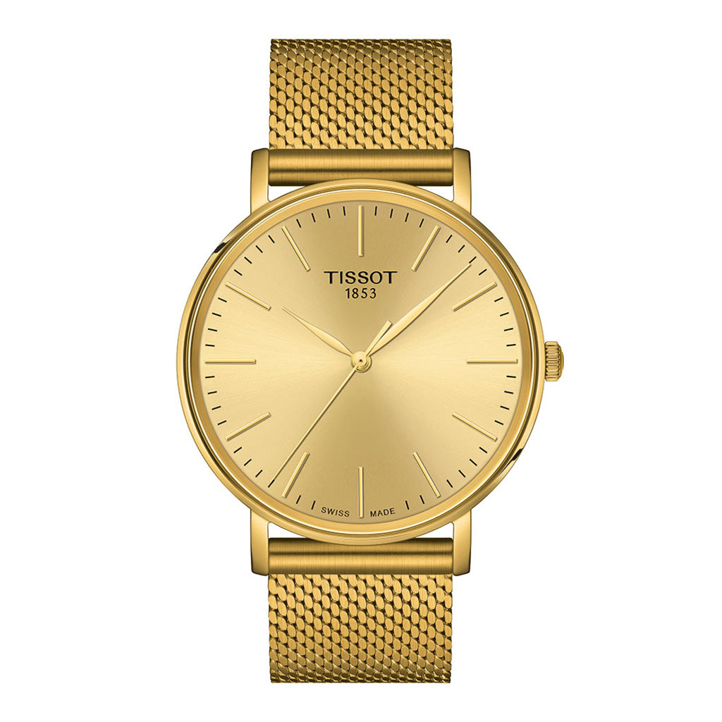 Everytime Gent 40MM Gold Milanaise