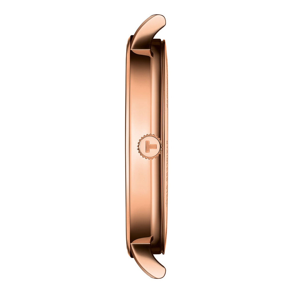 Everytime Gent 40MM Silver Leather Brown