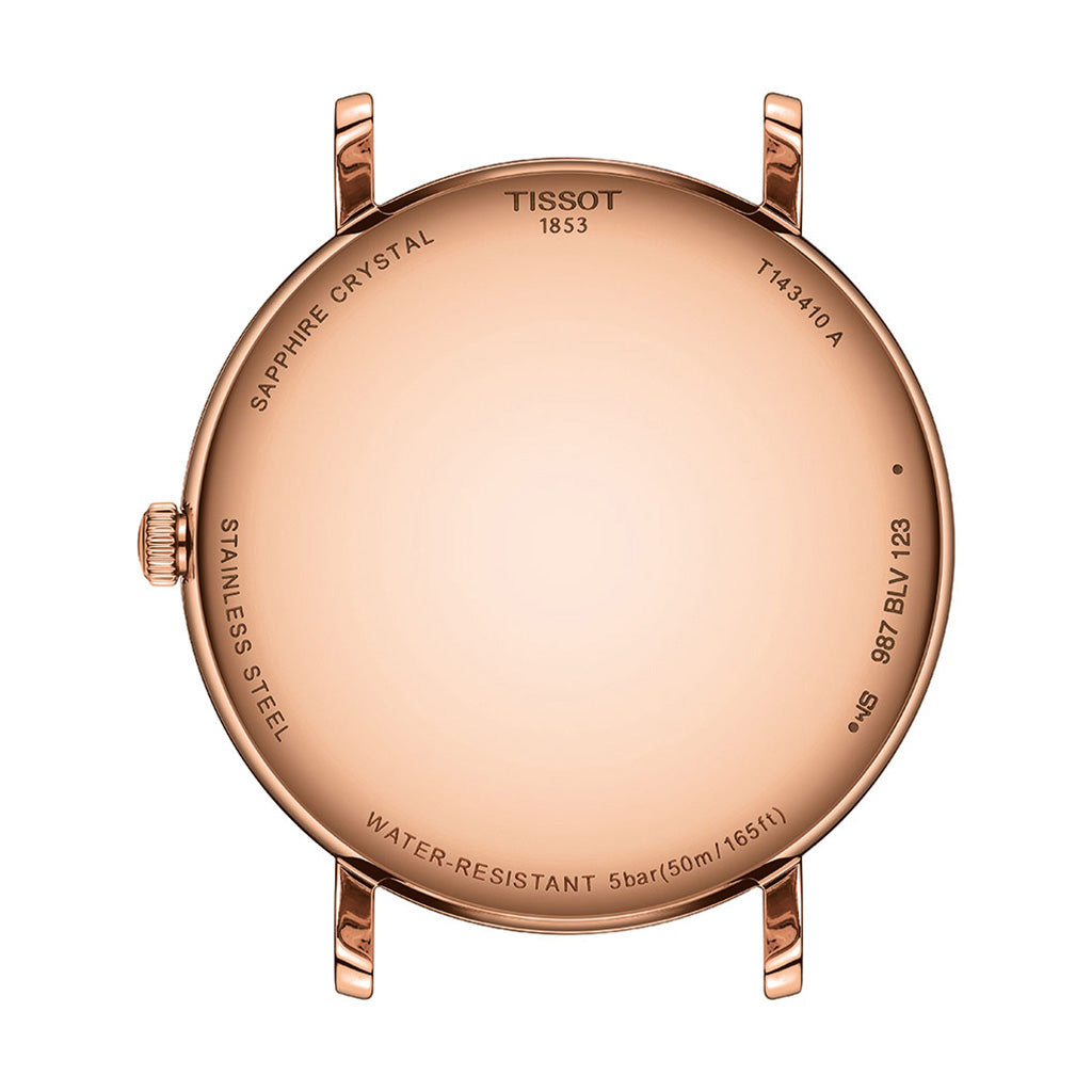 Everytime Gent 40MM Silver Leather Brown