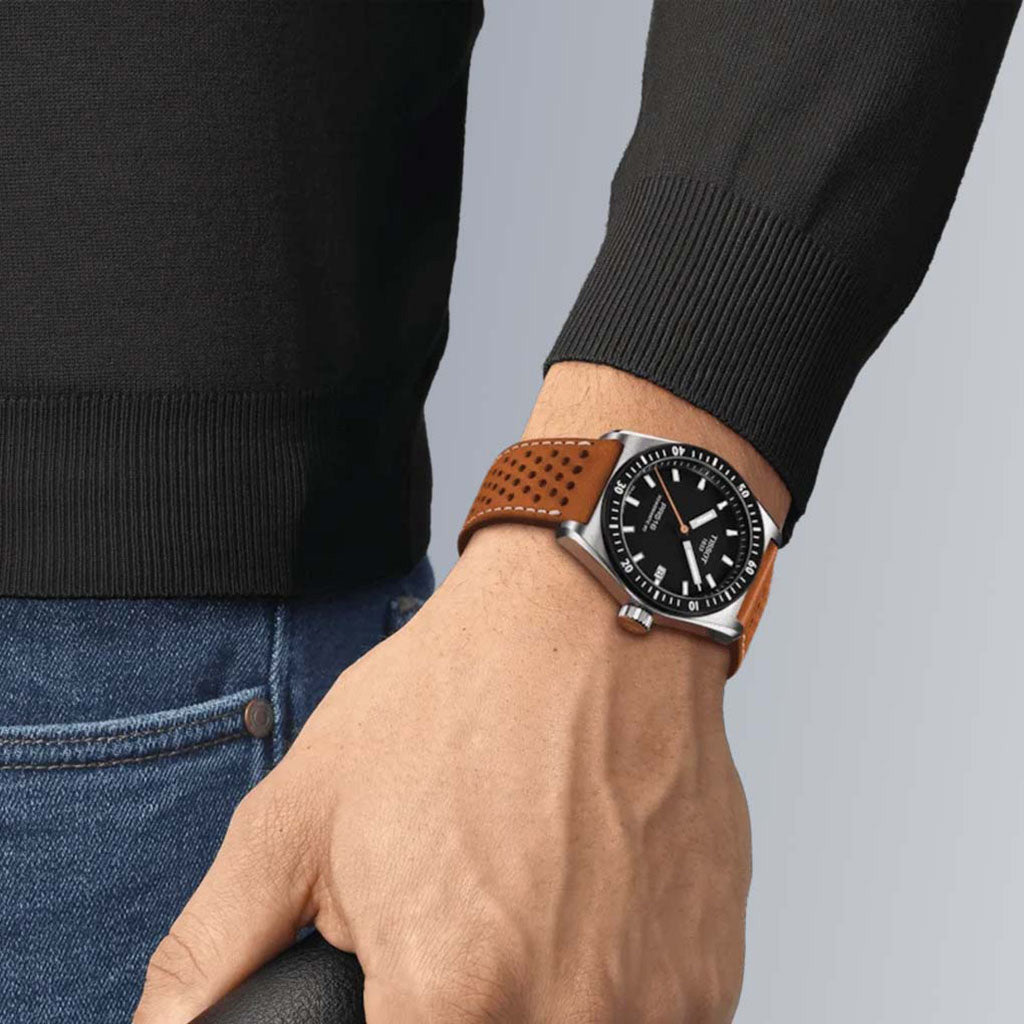 PR 516 38MM Powermatic 80 Leather Black
