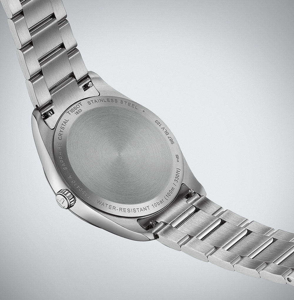 PR 100 40MM Dark Blue Metal Silver
