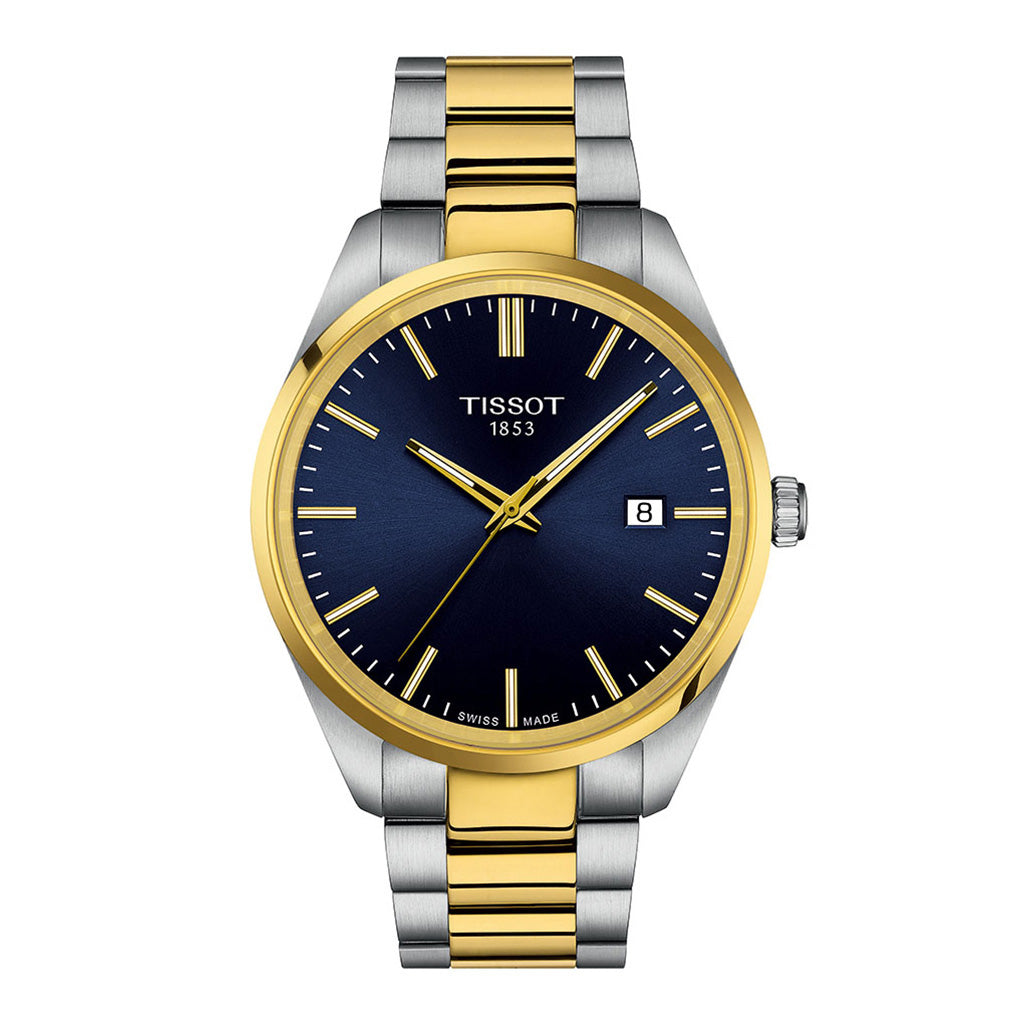PR 100 40MM Dark Blue Metal Bi-Color