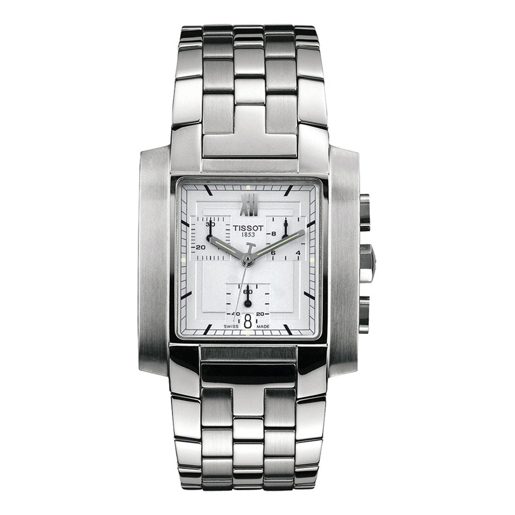 T-Trend Chrono 33MM Square White Metal (Auslaufmodell)