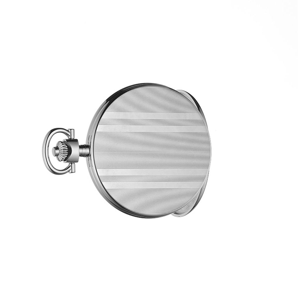Savonnette 48MM White Metal Silver