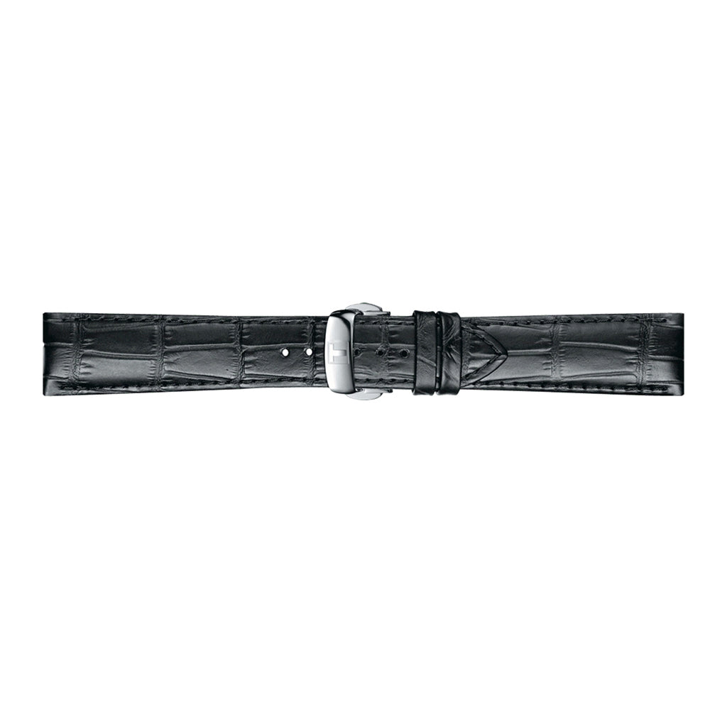 Tissot 21 mm Leather Black T852.035.976