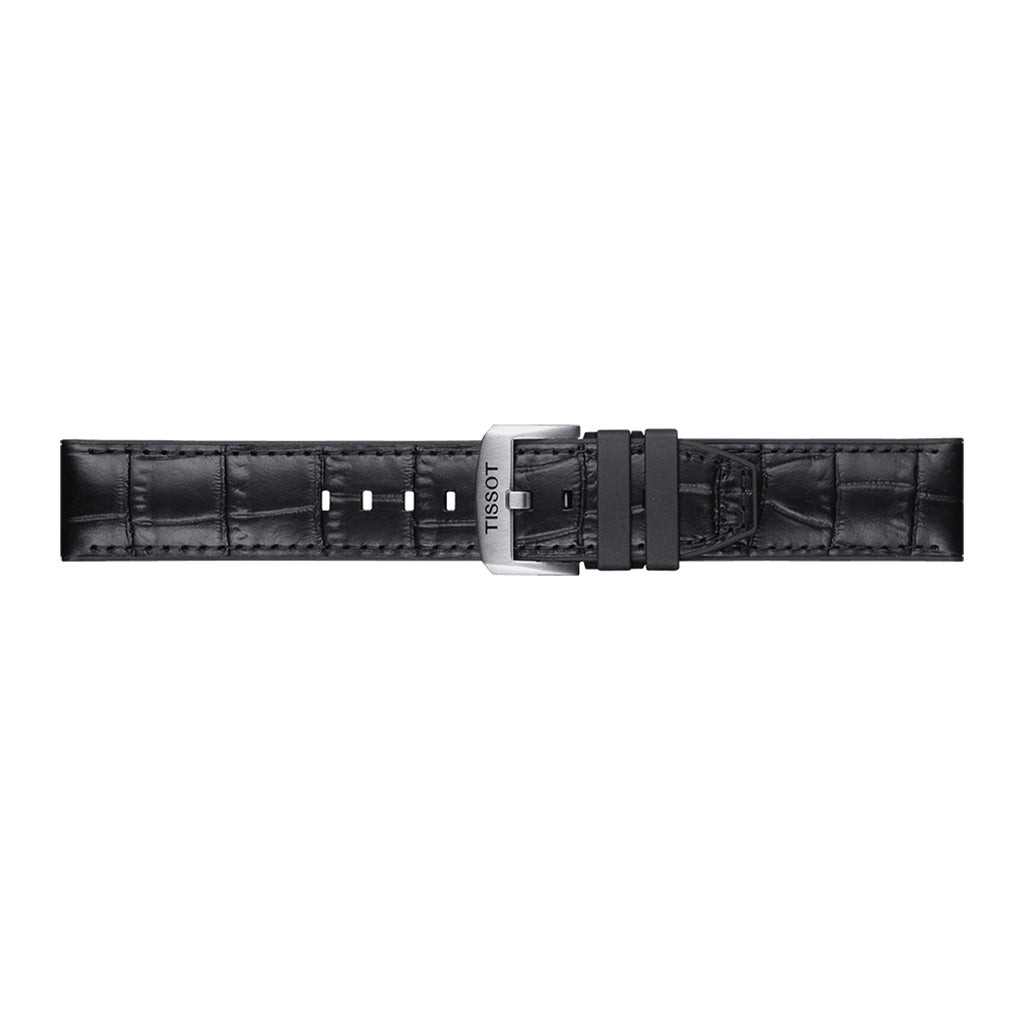 Tissot 22 mm Leather Black T852.046.761