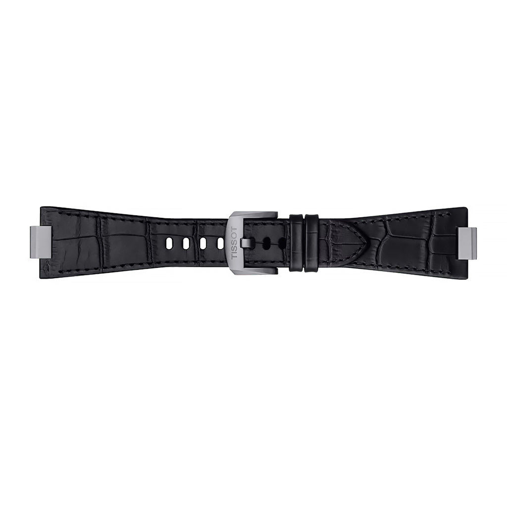 Original Tissot PRX 40MM Lederarmband Schwarz T852.047.562
