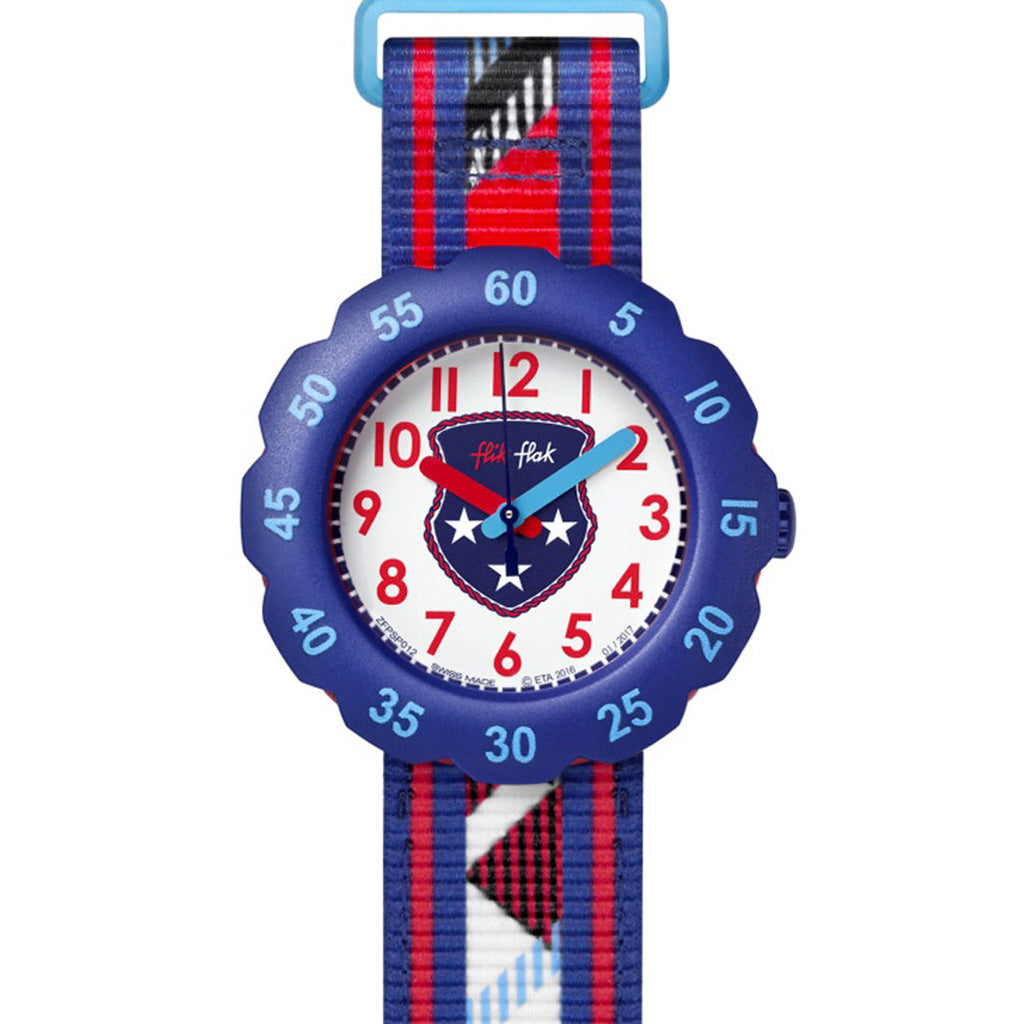 Flik Flak Kinderuhr Tartan Style FPSP012