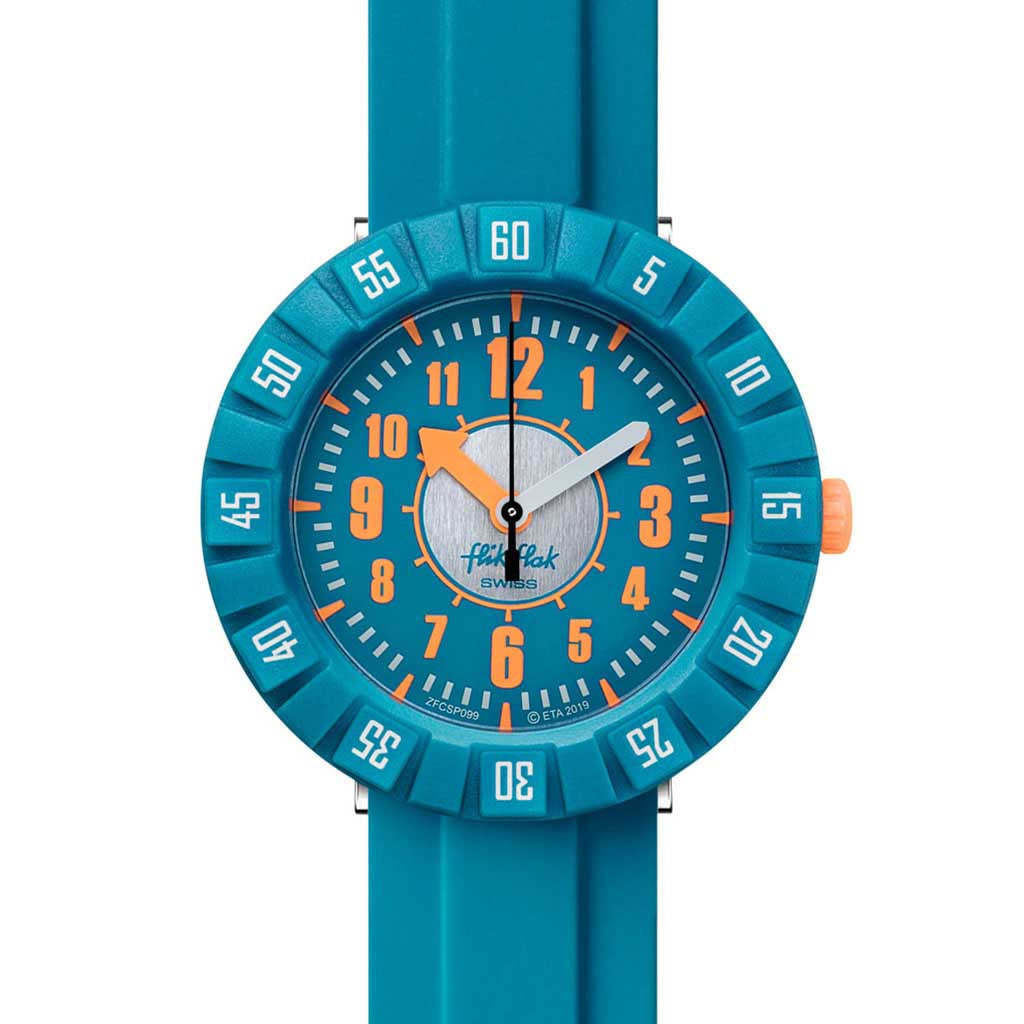 Flik Flak Kinderuhr Teal My Mind ZFCSP099