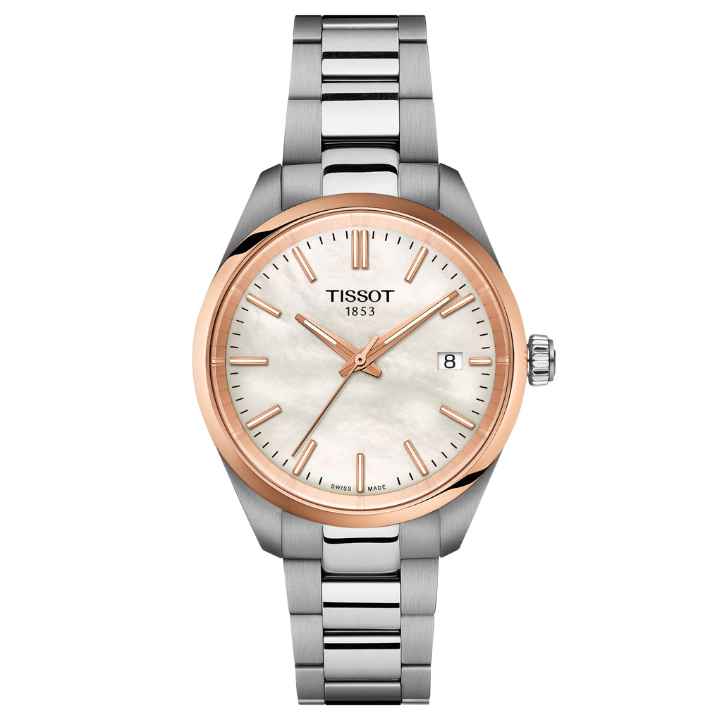 PR 100 34MM Pearls White Metal Silver