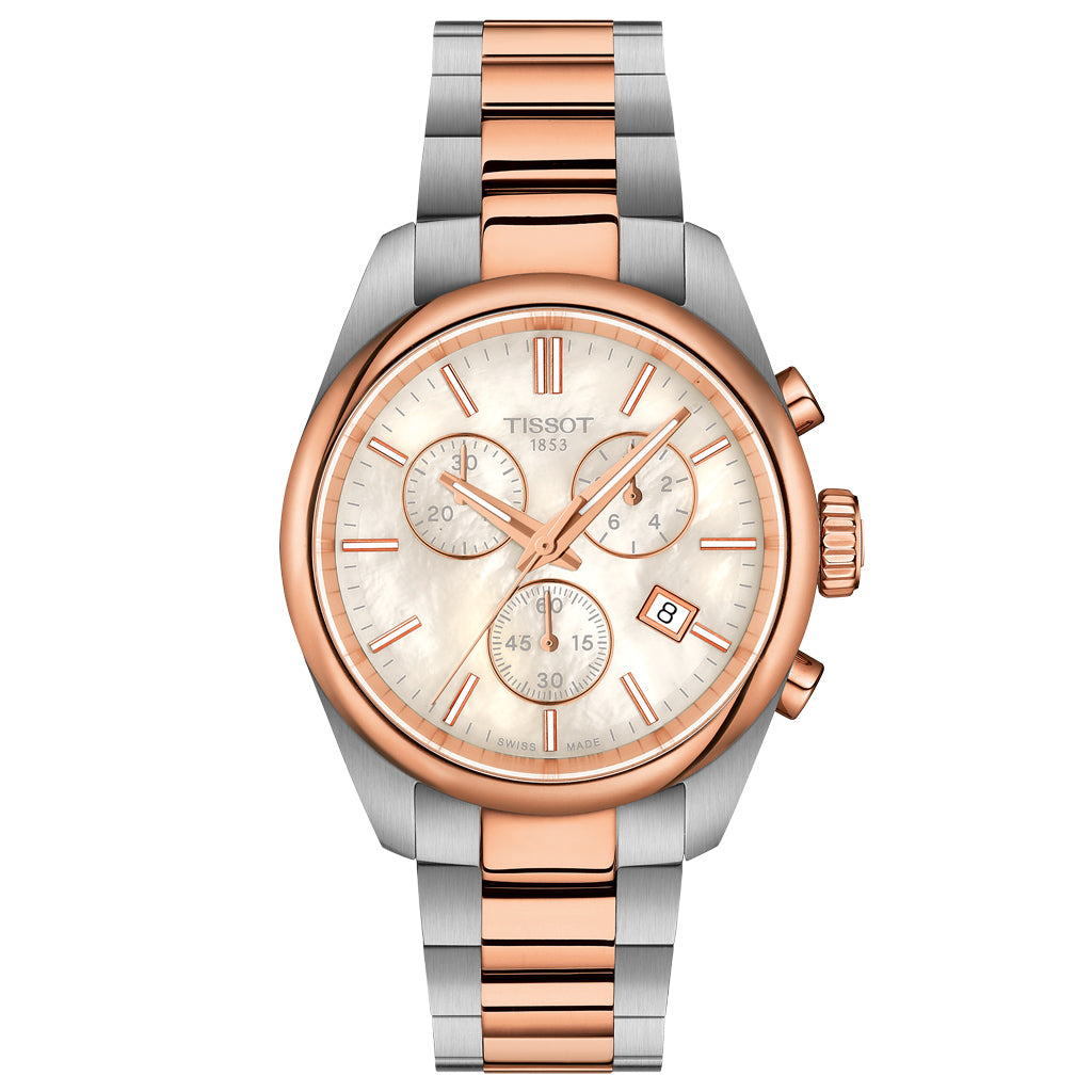 PR 100 36MM Chrono Silver Metal