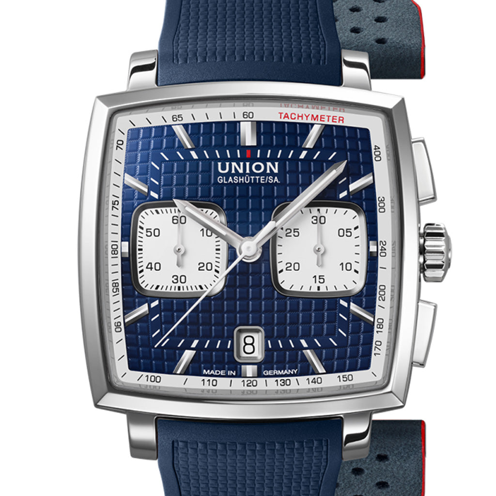 Union Glashütte Averin Chronograph Dark Blue D015.527.17.041.02