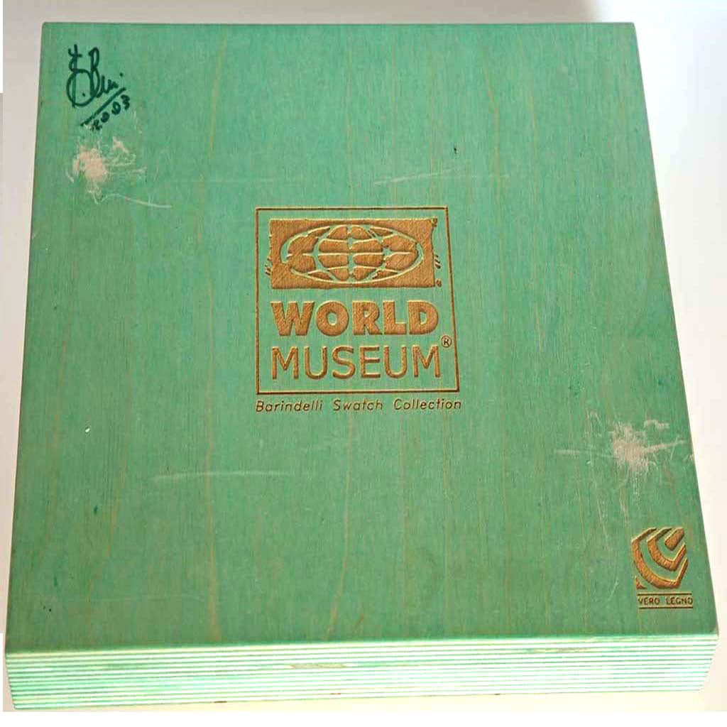 SWATCH WORLD MUSEUM GREEN BOX 2003 (JEU D'ENFANT)