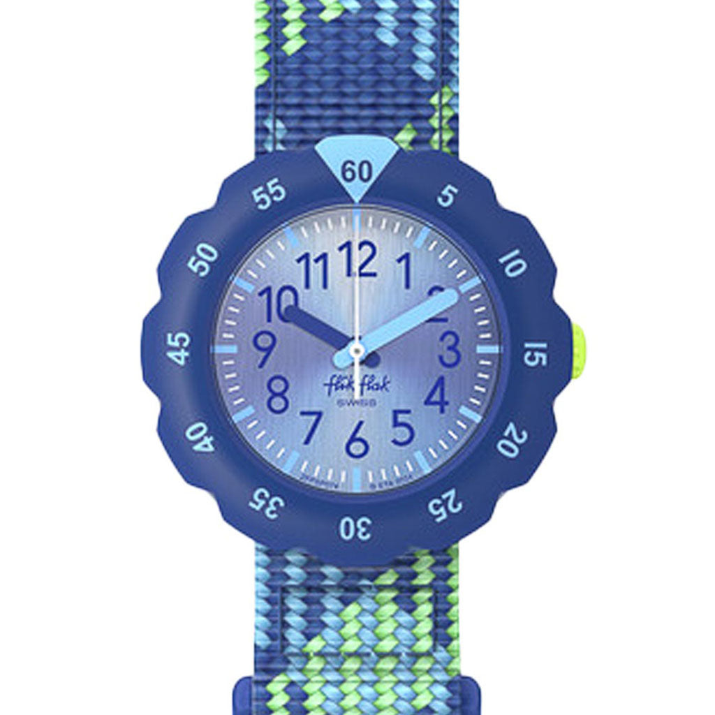Flik Flak Kinderuhr LOOP IN BLUE