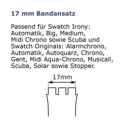 Swatch Ersatzband BIG ROCK LARGE AGM126A
