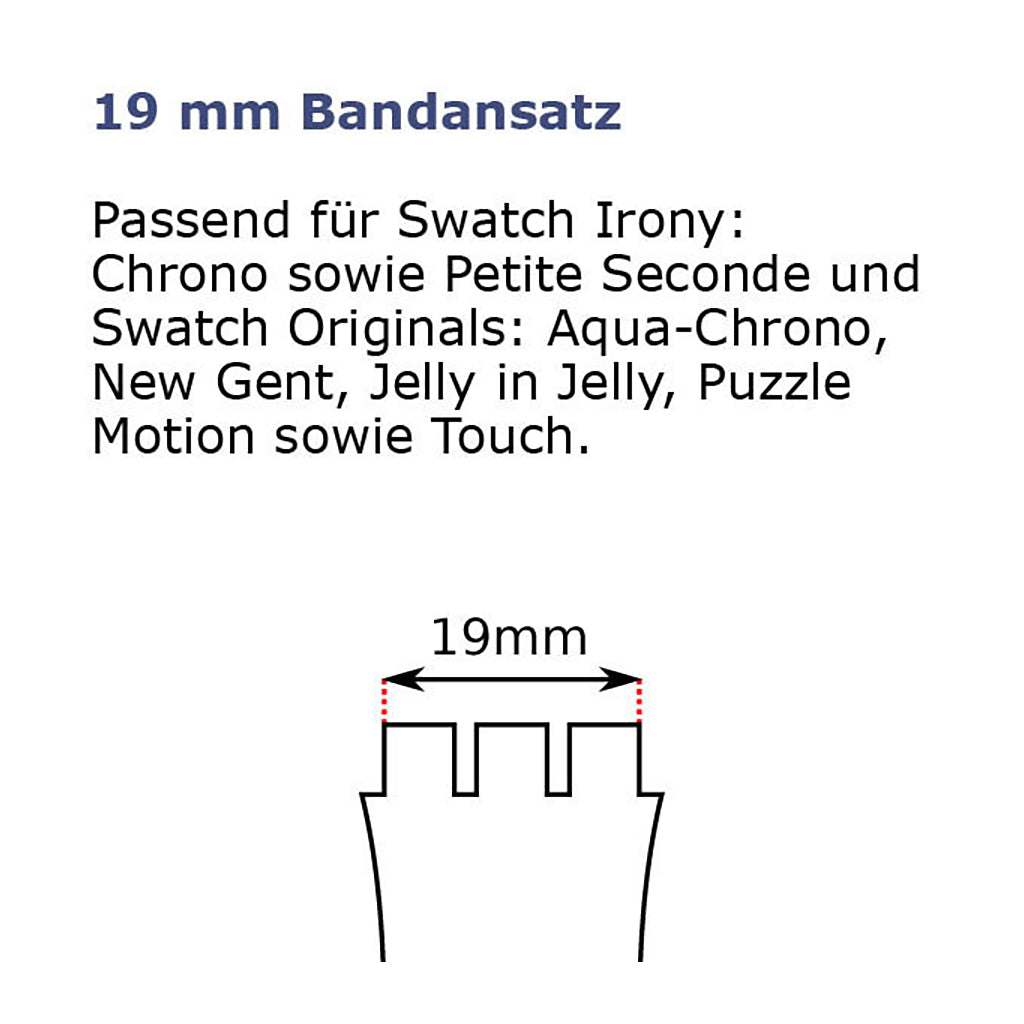 Swatch Ersatzband Irony Chrono Dreambrown AYCS526G