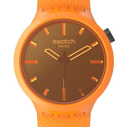 Swatch Big Bold Biosourced Crushing Orange SB05O102