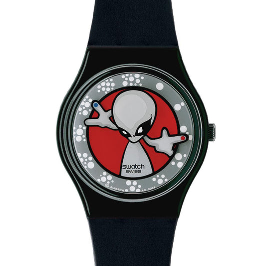 Swatch Gent Phoning Home Black GB225C
