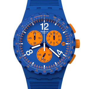 Swatch Chrono Plastic Primarily Blue SUSN419