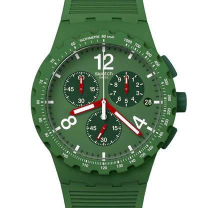 Swatch Chrono Plastic primarily green SUSG407