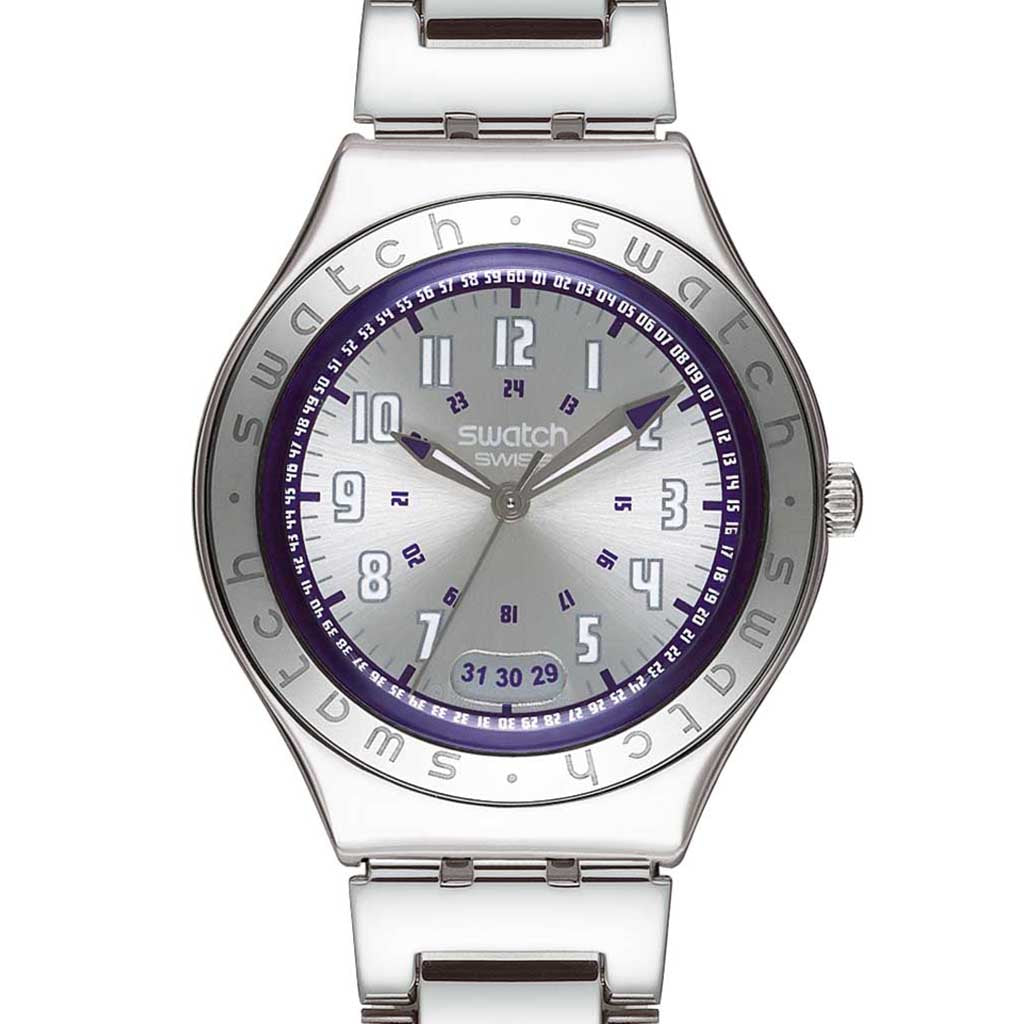 Swatch Irony Big Silver Morning Sky YGS430G