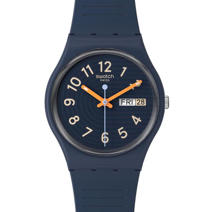 Swatch Gent Biosourced Trendy Lines At Night SO28I700