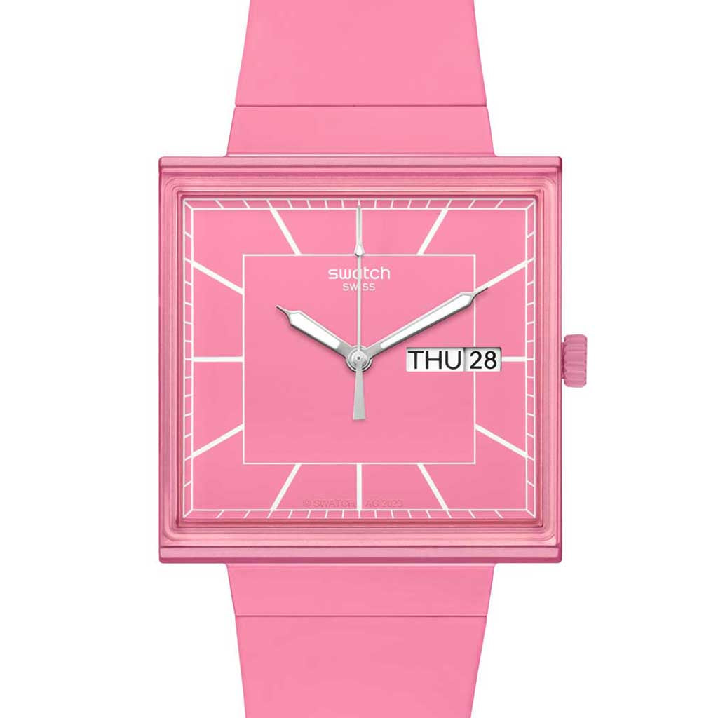 Swatch Gent Square WHAT IF ...ROSE? SO34P700