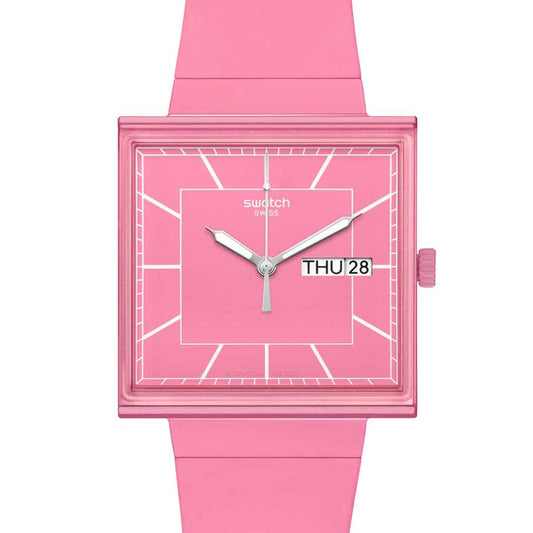 Swatch Gent Square WHAT IF ...ROSE? SO34P700