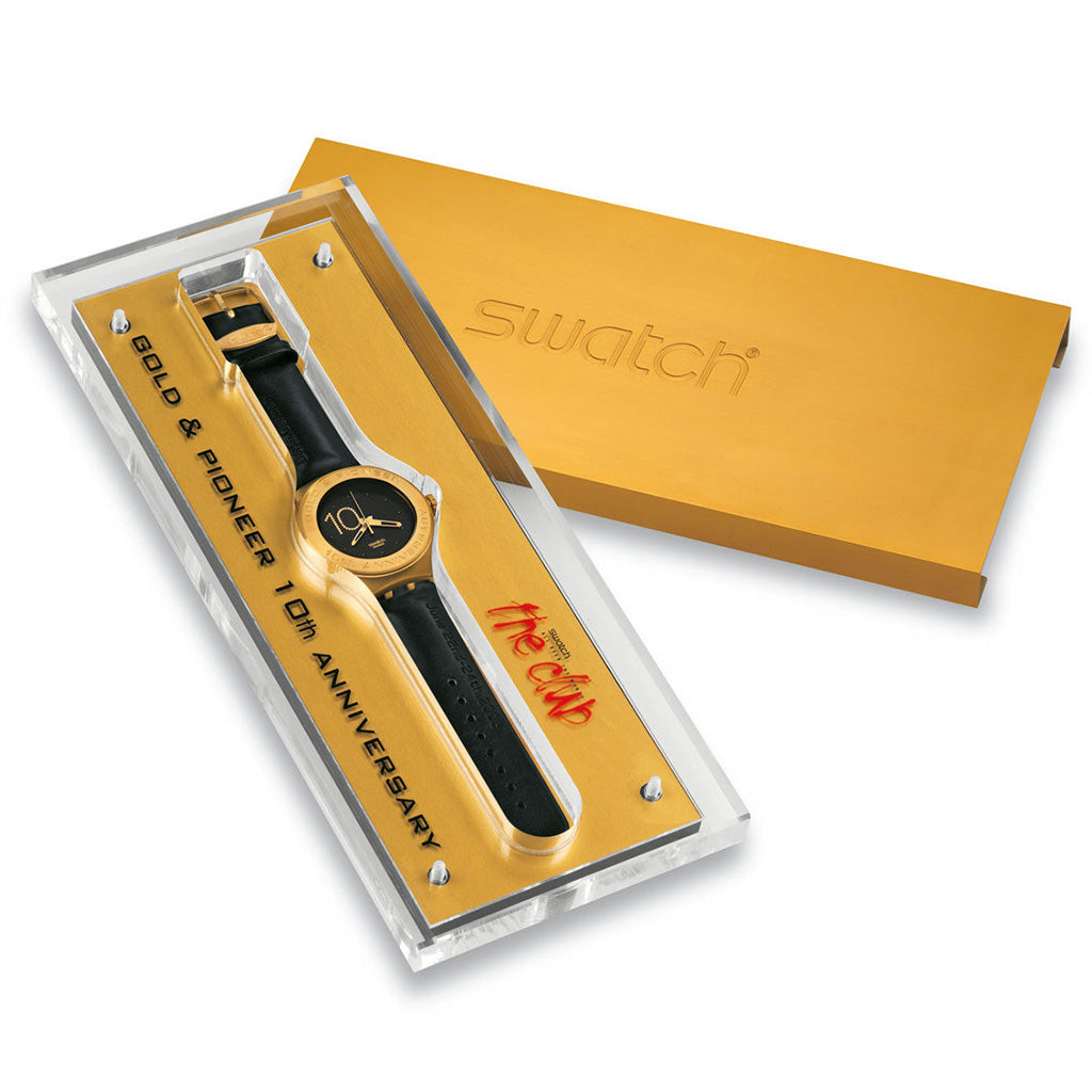 Swatch Nabab Special GOLD & PIONEER 2005 10TH ANNIVERSARY YNZ100