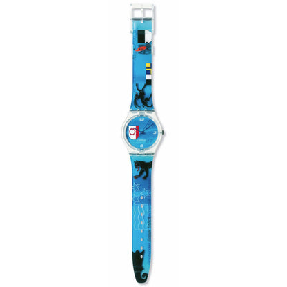 27 STE KANTON SWATCH BLEUE
