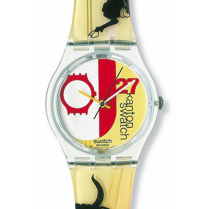 Swatch Gent Special 27 EME CANTON SWATCH JAUNE GZ172