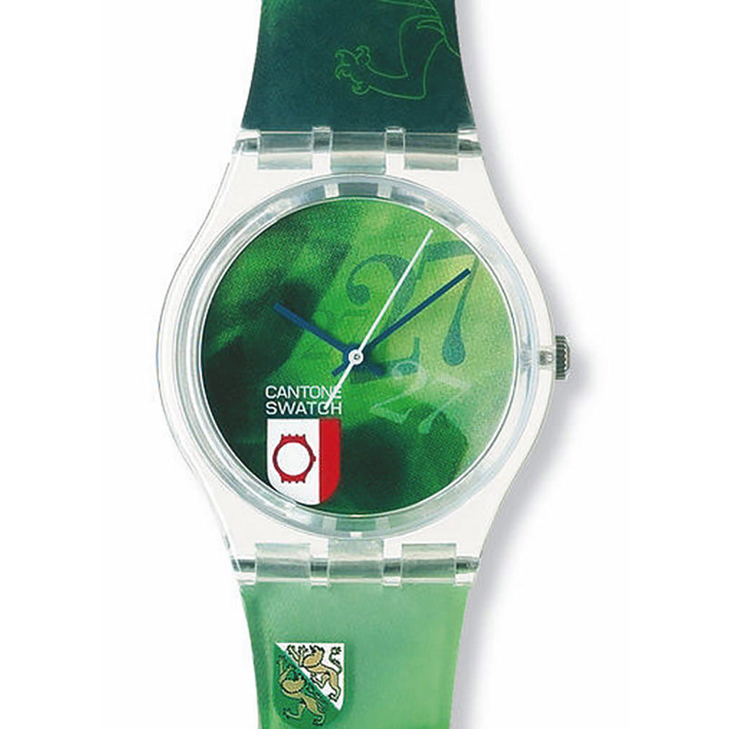 Swatch Gent Special 27 MO CANTONE SWATCH VERTE GZ173