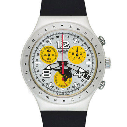 Swatch Irony Chrono ANDY MAC RUBBER YCS4019V