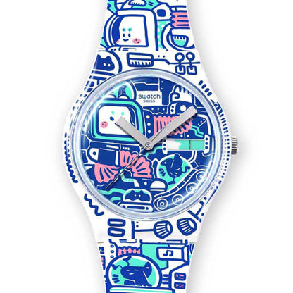 Swatch Gent Special B-Bot SO28Z702