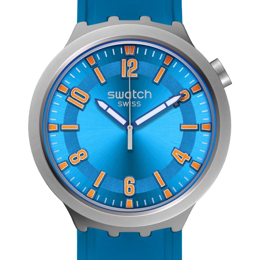 Swatch Big Bold Irony BLUE IN THE WORKS SB07S115