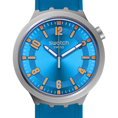 Swatch Big Bold Irony BLUE IN THE WORKS SB07S115