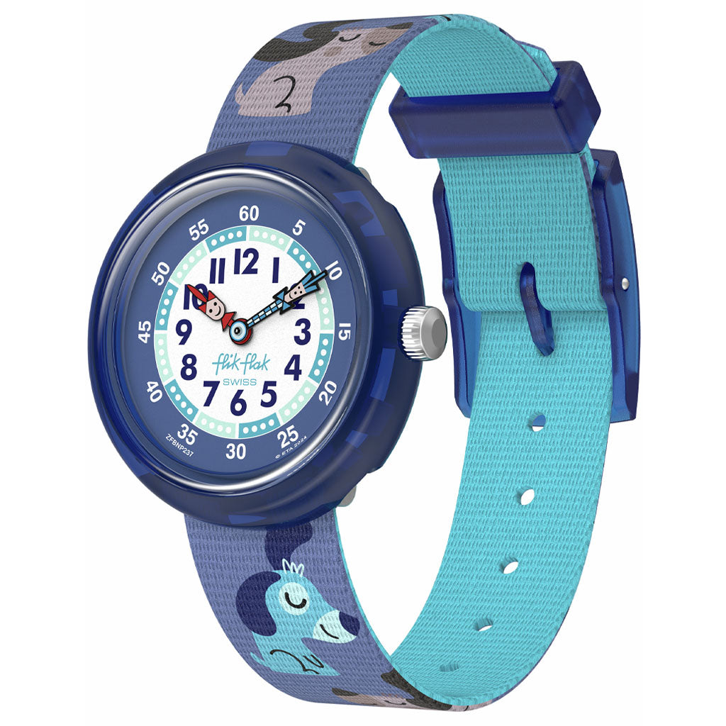 Flik Flak Kinderuhr PEEK-A-BUNNY ZFBNP236