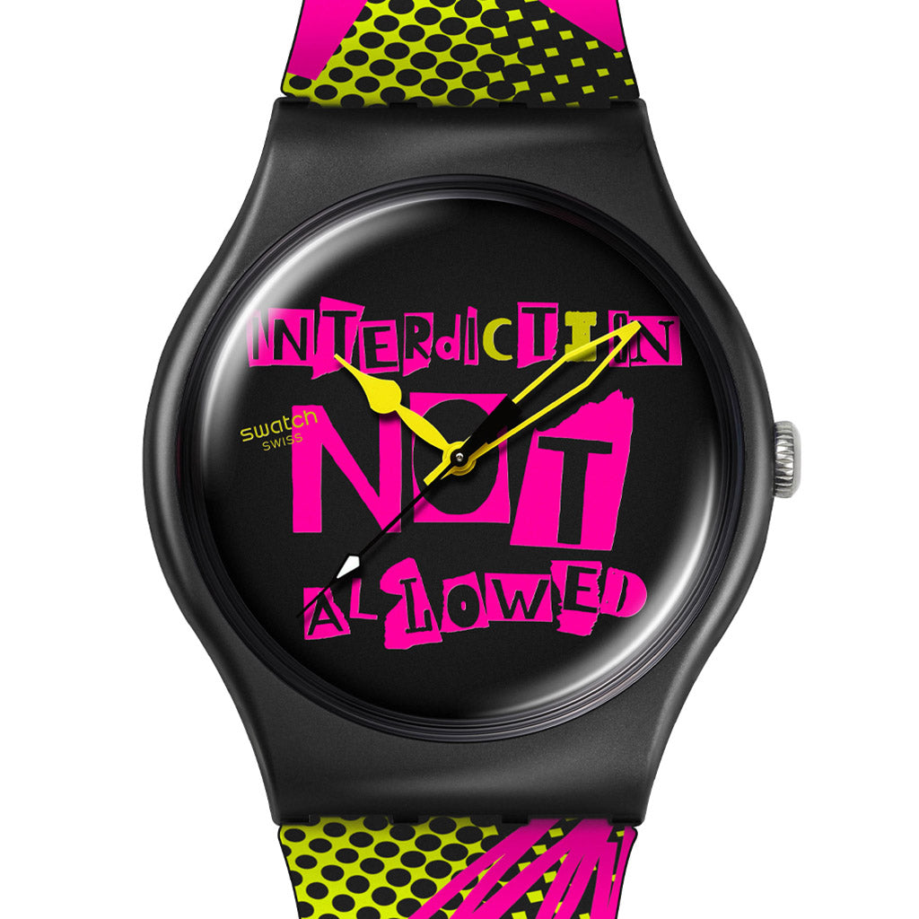 Swatch New Gent DISTORT MODE SO32B121