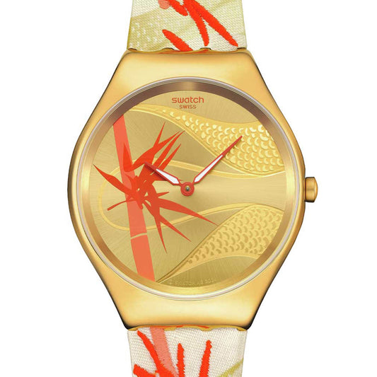 Swatch GOLDEN RED BAMBOO - Chinese New Year 2025 SYXZ105