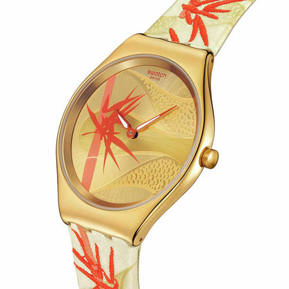 GOLDEN RED BAMBOO - Chinese New Year 2025