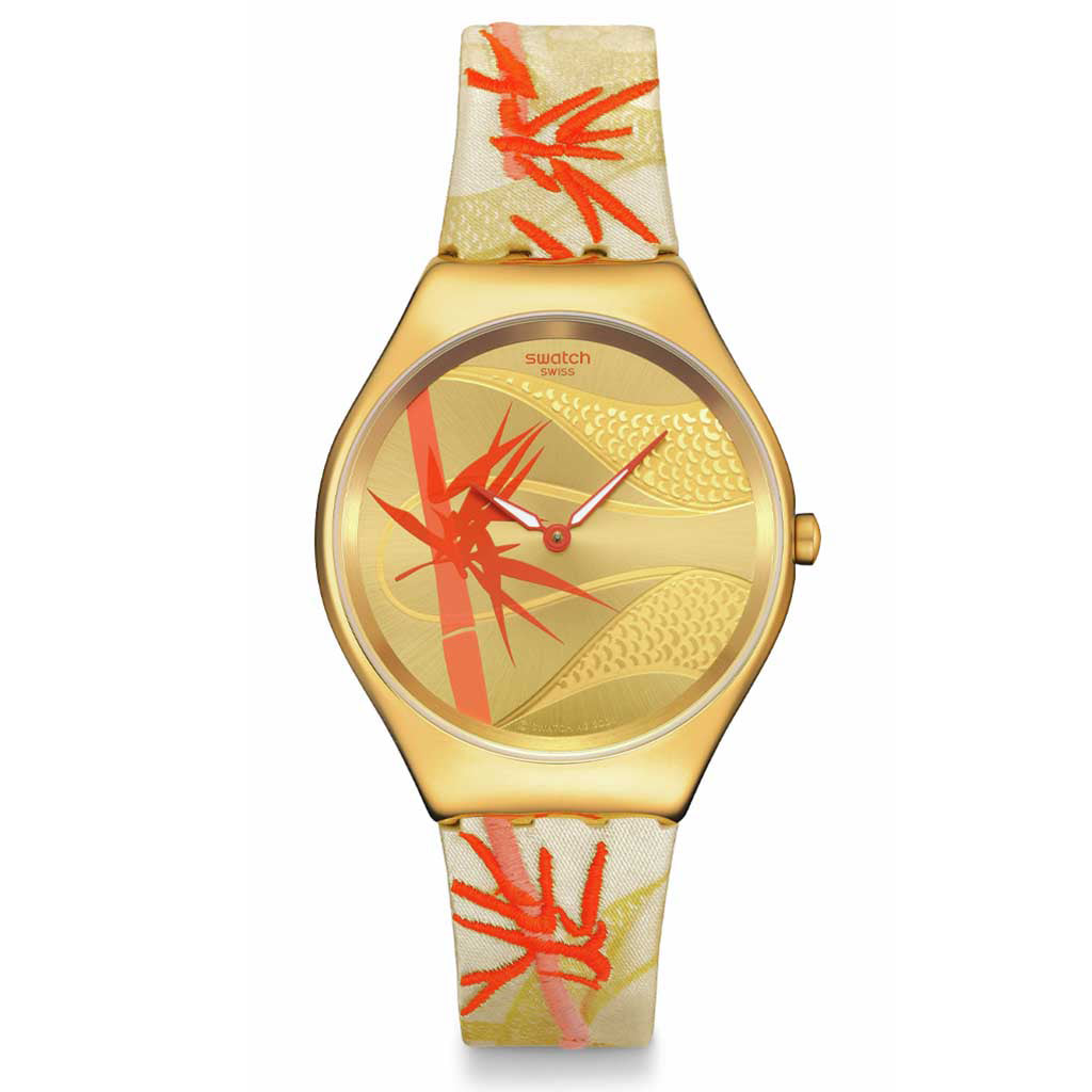 GOLDEN RED BAMBOO - Chinese New Year 2025